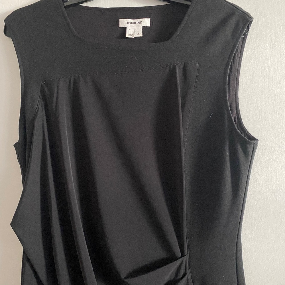 Helmut Lang black cocktail dress size S